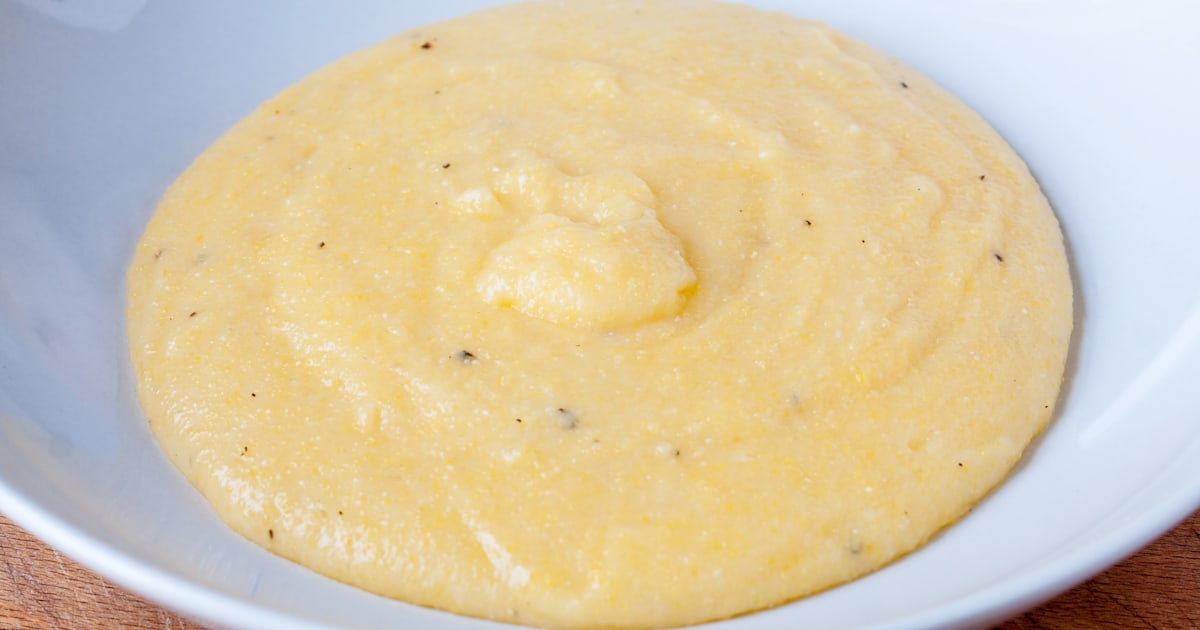 Cheesy Corn 'Polenta' Recipe