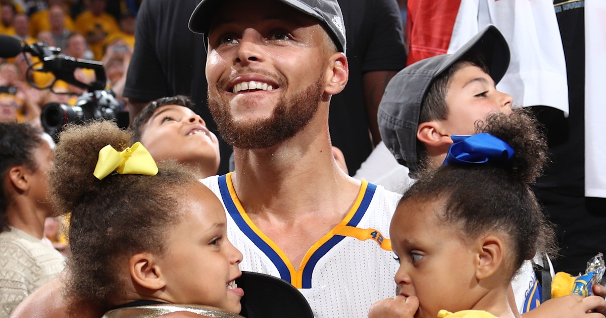 Riley Curry Returns To Steal The Show After Warriors Win Nba Title 