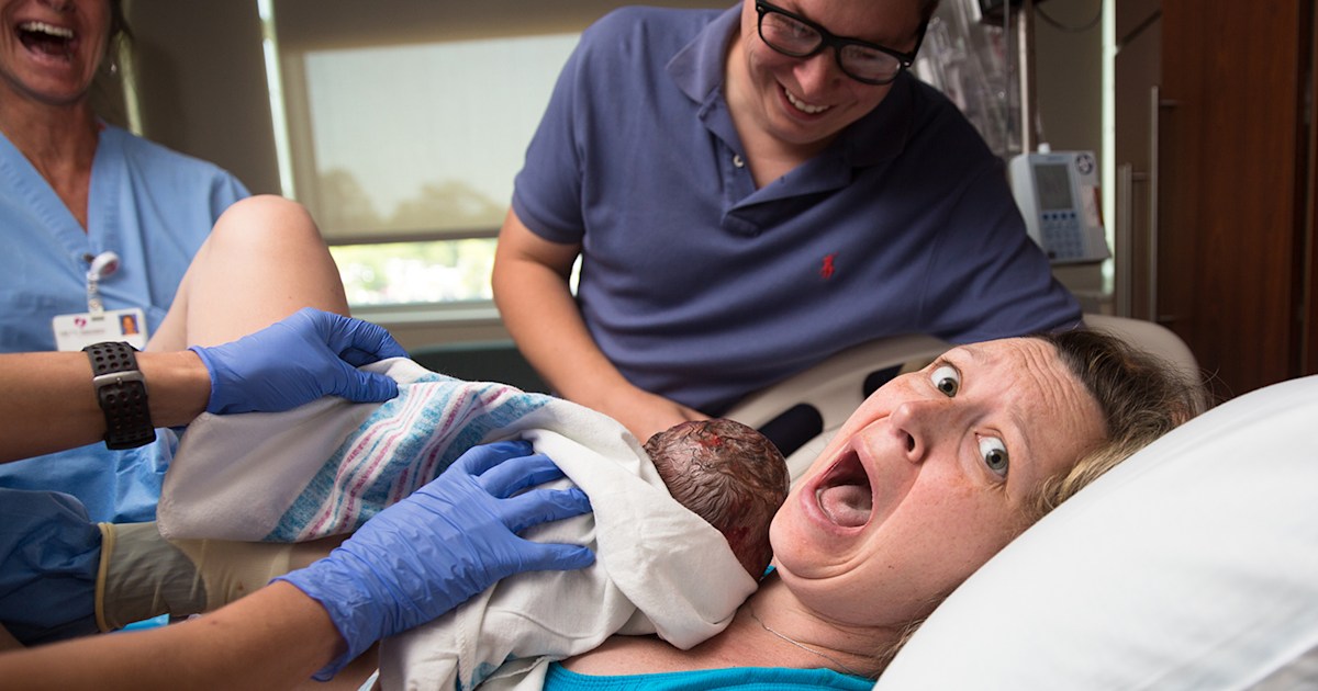 Woman shocked by 1st son born on mom #39 s side of the family in 50 years