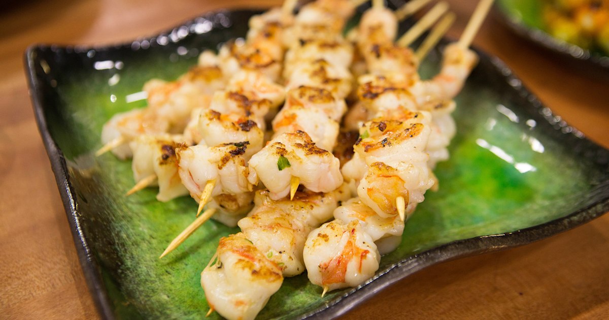 Grilled Shrimp with Yuzu Butter Recipe