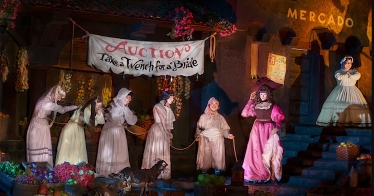 Disney S Pirates Of The Caribbean Ride To Lose Wench Auction In Pc Makeover
