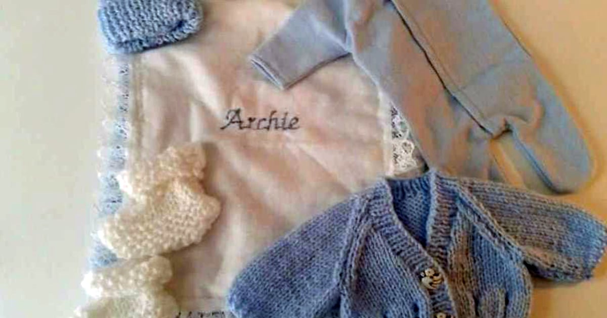 Baby funeral clothes clearance