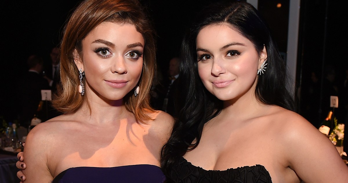Sarah Hyland's Boob Slips Out Of Her Dress