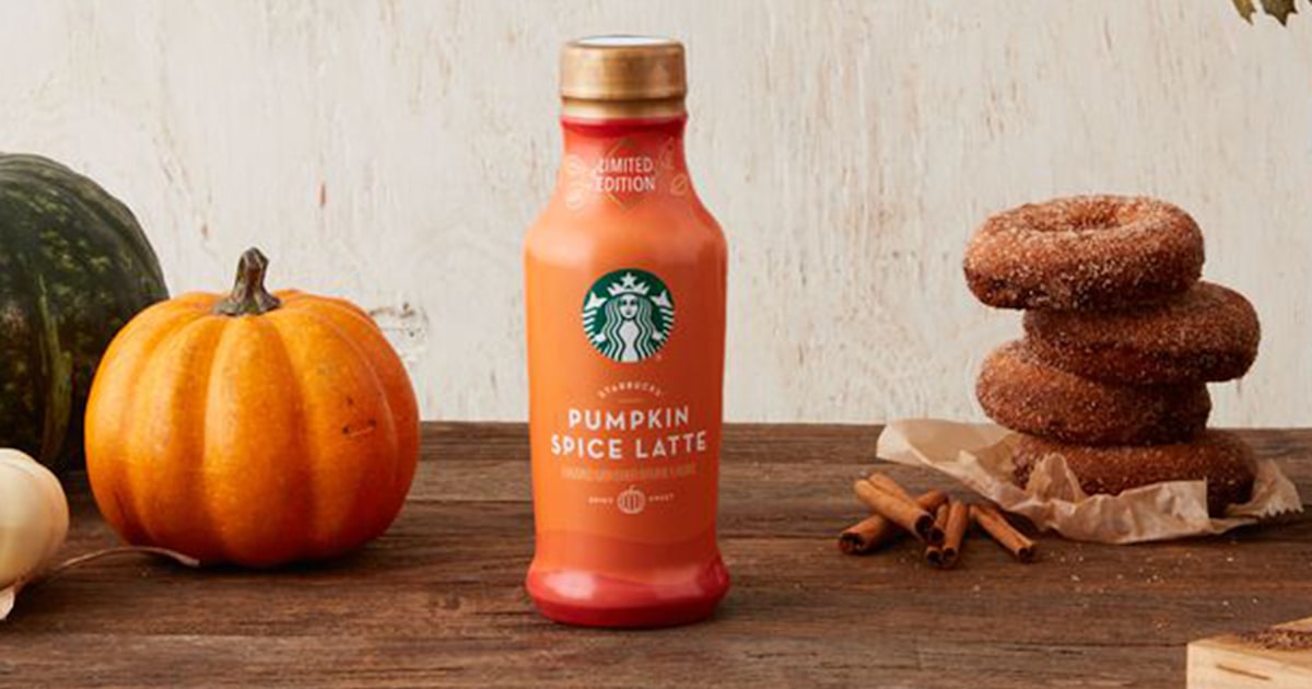 Bottled Starbucks Pumpkin Spice Lattes Are Here