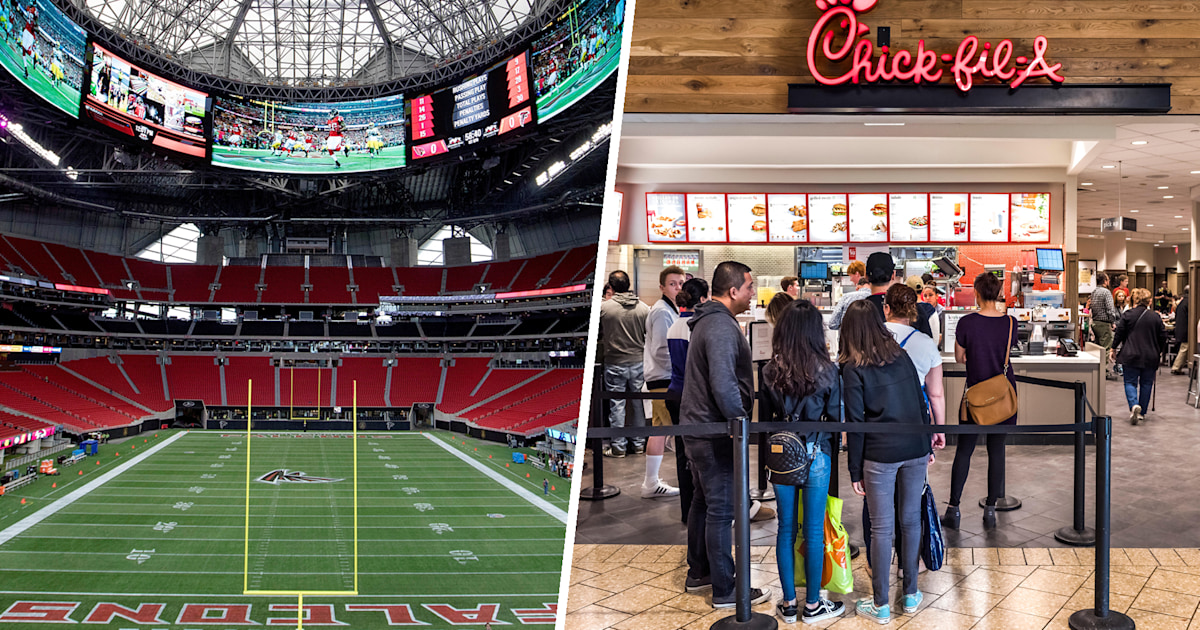 Chick-fil-A Mercedes-Benz Stadium Atlanta closed