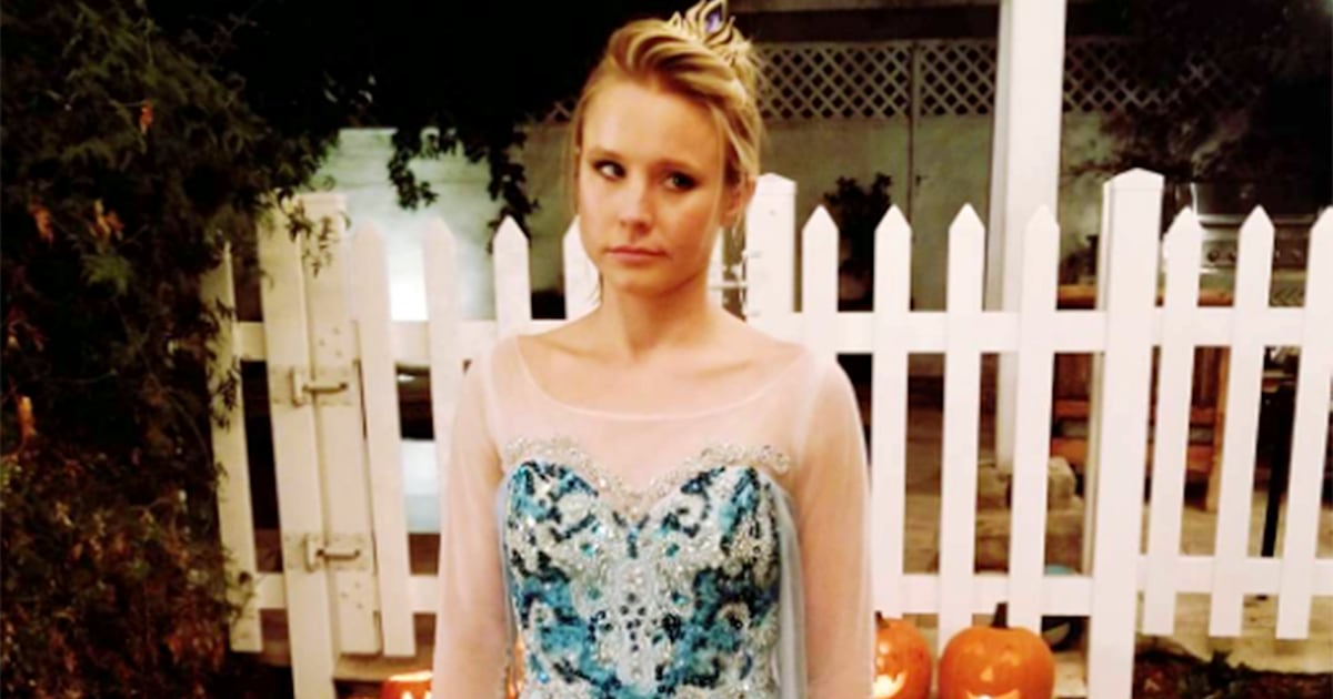 Kristen Bell reluctantly dresses as Elsa for Halloween after daughter