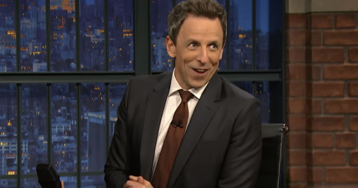 Seth Meyers And Wife Expecting 2nd Child Watch His Sweet Announcement