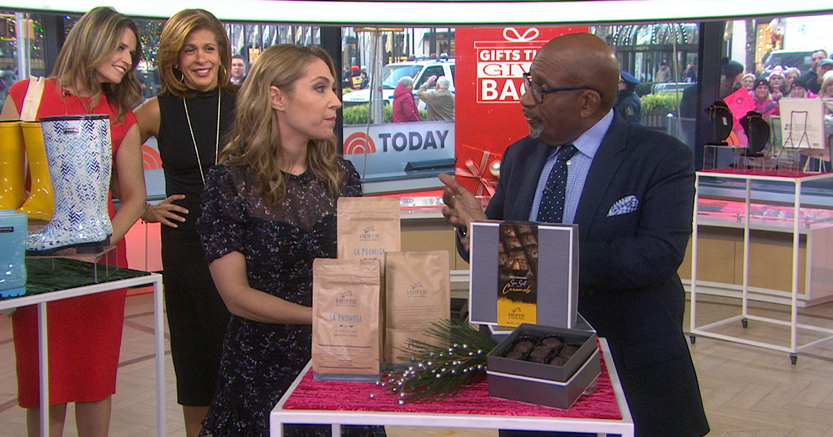 Boots, bags, chocolates: TODAY anchors choose gifts that give back