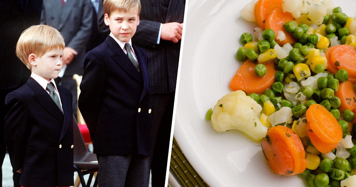 How a royal chef got Princes Harry & William to eat their veggies