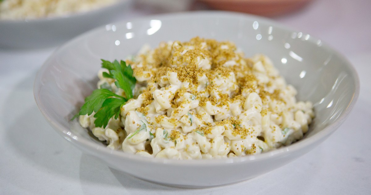 Vegan Mac and Cheese with Cauliflower Pasta Recipe