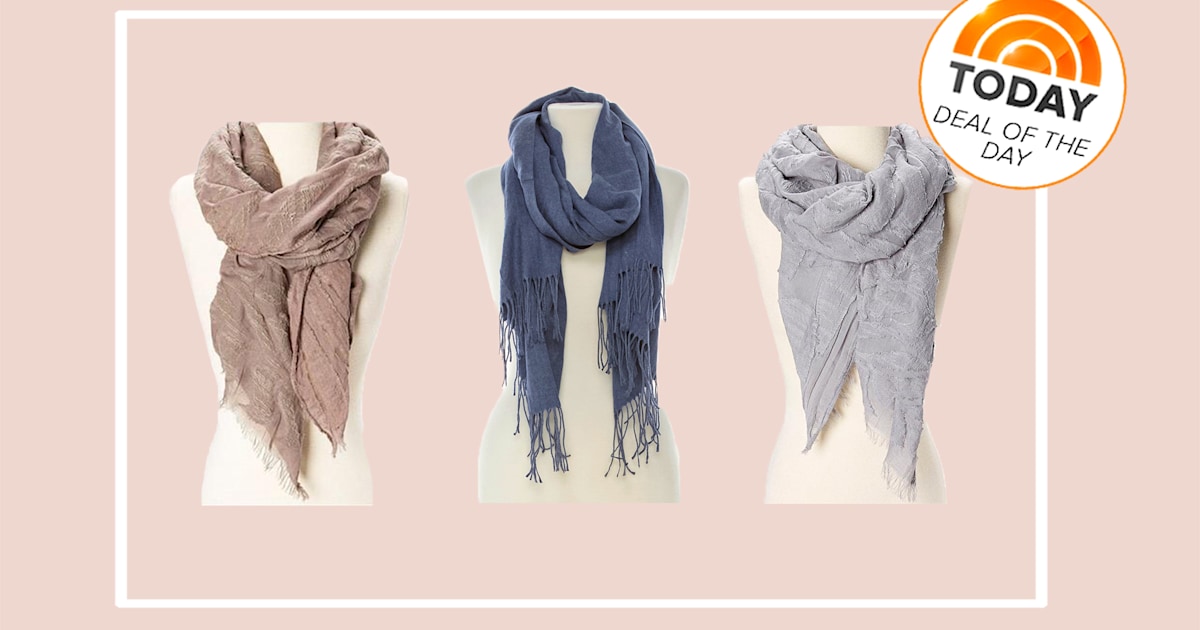 Deal of the Day 67 percent off Ya Living scarves