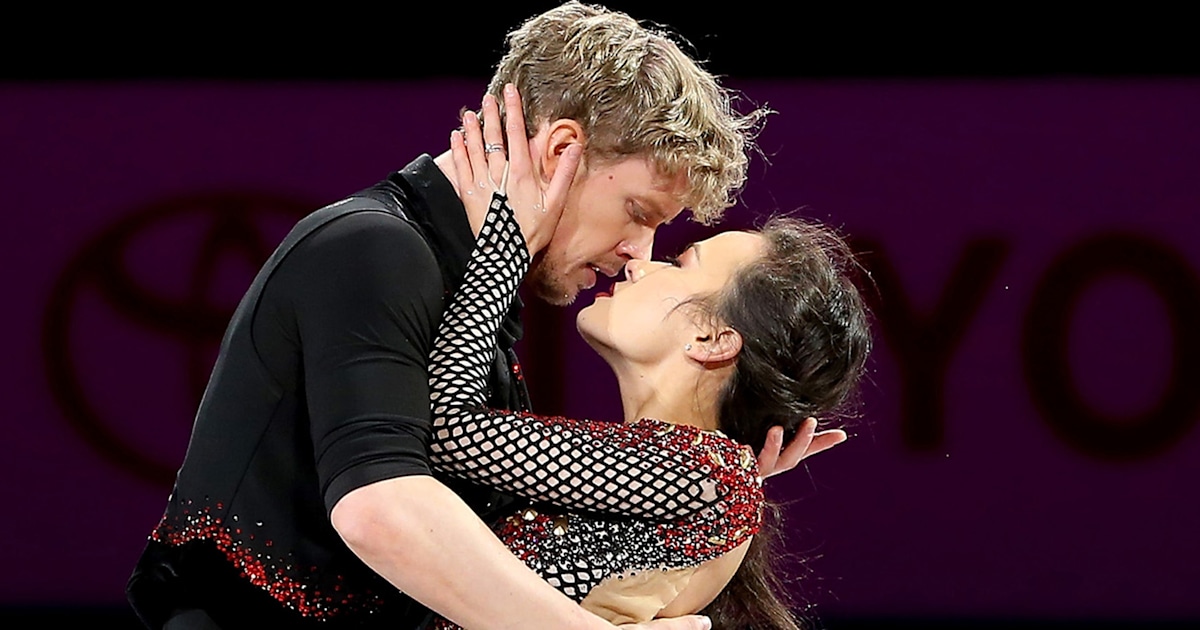 How Olympic ice dancers Madison Chock and Evan Bates fell in love