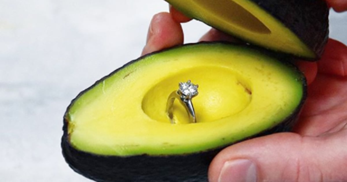 Yep, people are using avocados to propose on Instagram