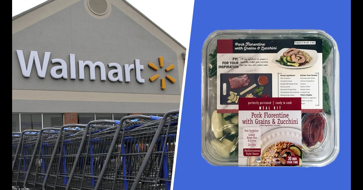 Walmart launches meal kits in 2,000 stores this year