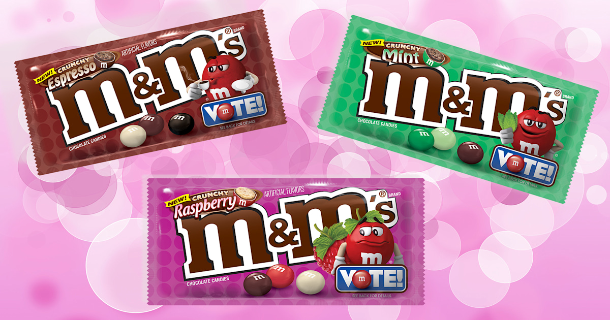 M&M Flavor Vote Review - Crunchy Mint, Crunchy Raspberry, & Crunchy  Espresso - Snack Gator