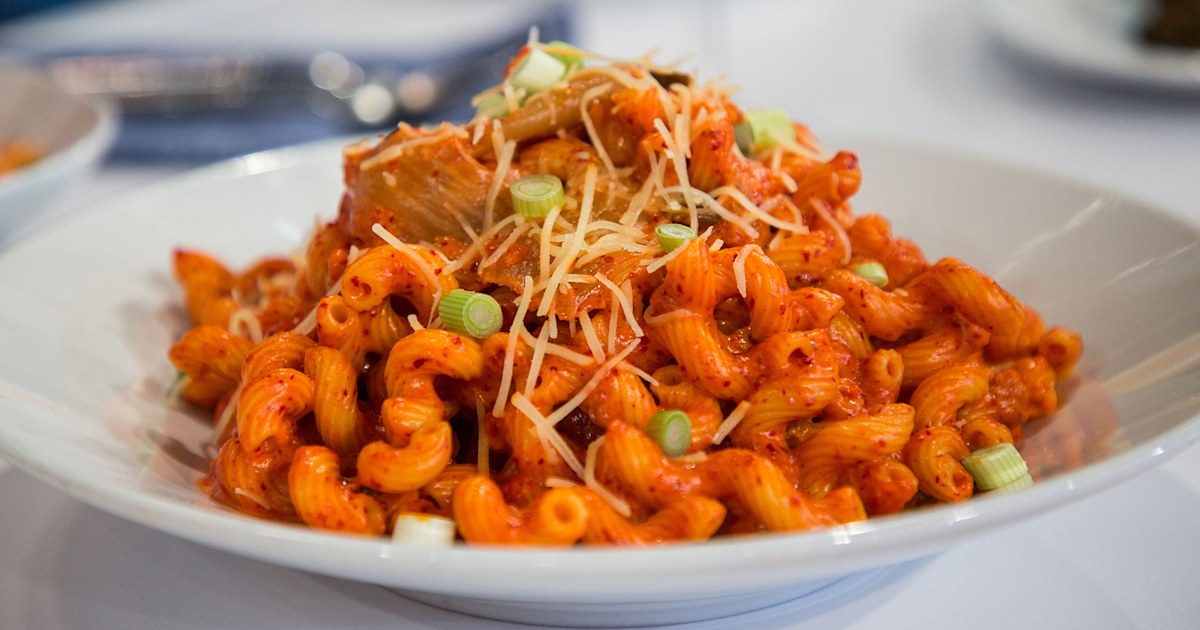 Kimchi Mac and Cheese Recipe