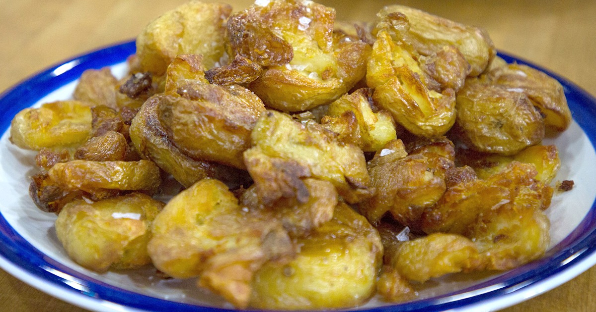 Nigella Lawson's Salt and Vinegar Potatoes Recipe