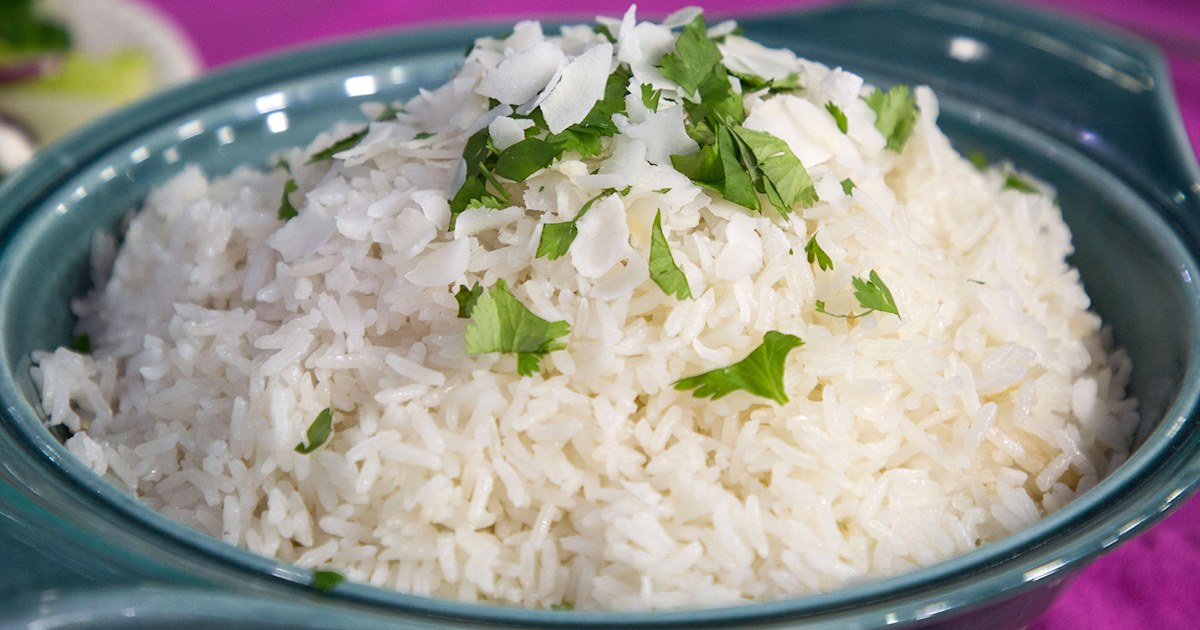 Zeus Morales Rice Natalie Morales' Coconut Rice Recipe