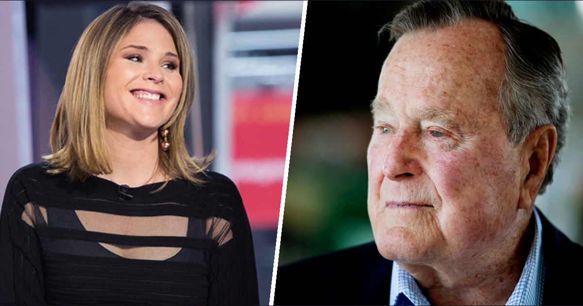 Jenna Bush Hager says grandfather H.W. Bush is sad, but 'doing