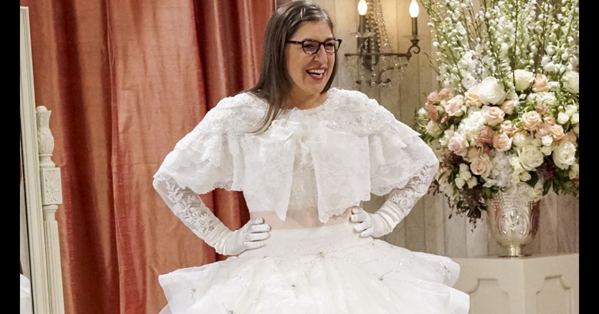 Mayim Bialik Reveals Why Wearing A Wedding Dress On Big Bang Theory Was Hard The essay titled mayim bialik: wedding dress on big bang theory