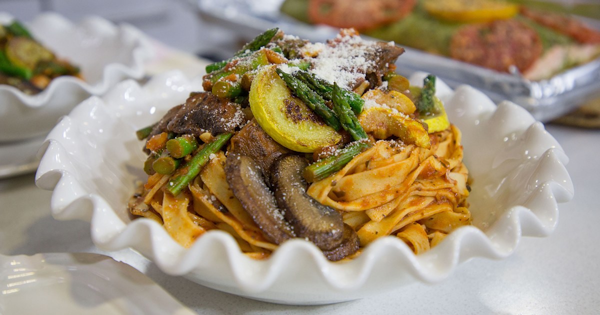 Sami Kotb's Fettuccine Primavera Recipe