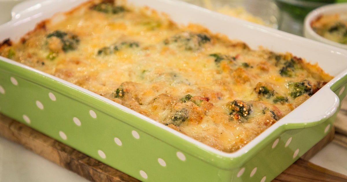 Creamy Chicken Quinoa and Broccoli Casserole Recipe