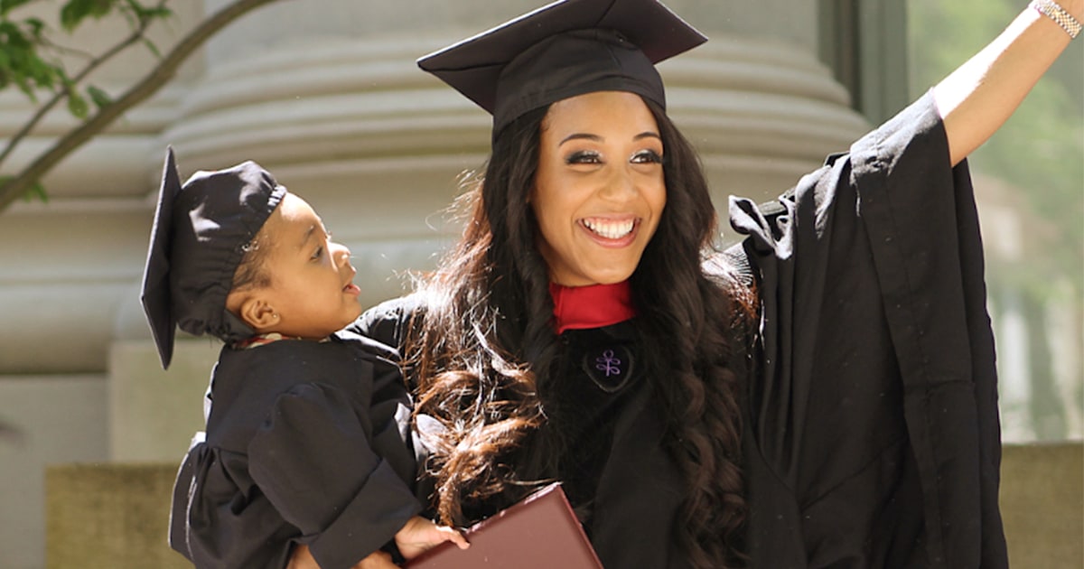 Single mom graduates from Harvard Law 'Let's keep beating all their odds'