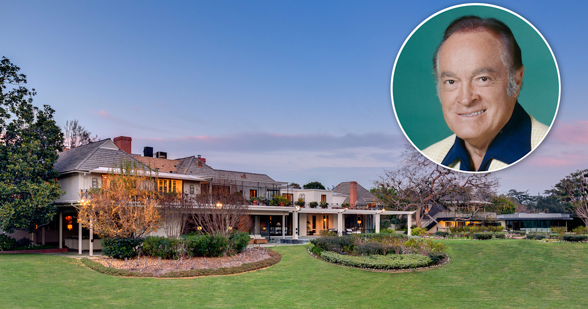 Bob Hope’s Toluca Lake, California, family estate is for sale