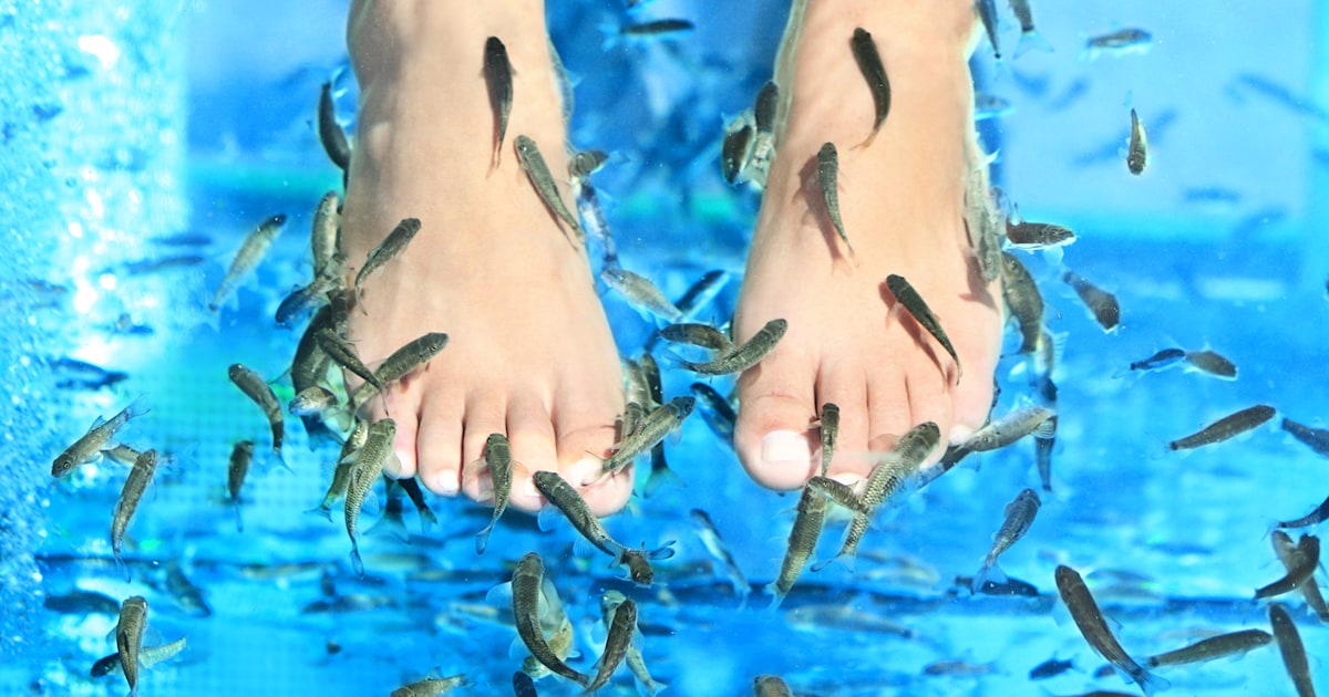 Fish pedicure led to nasty toenail condition