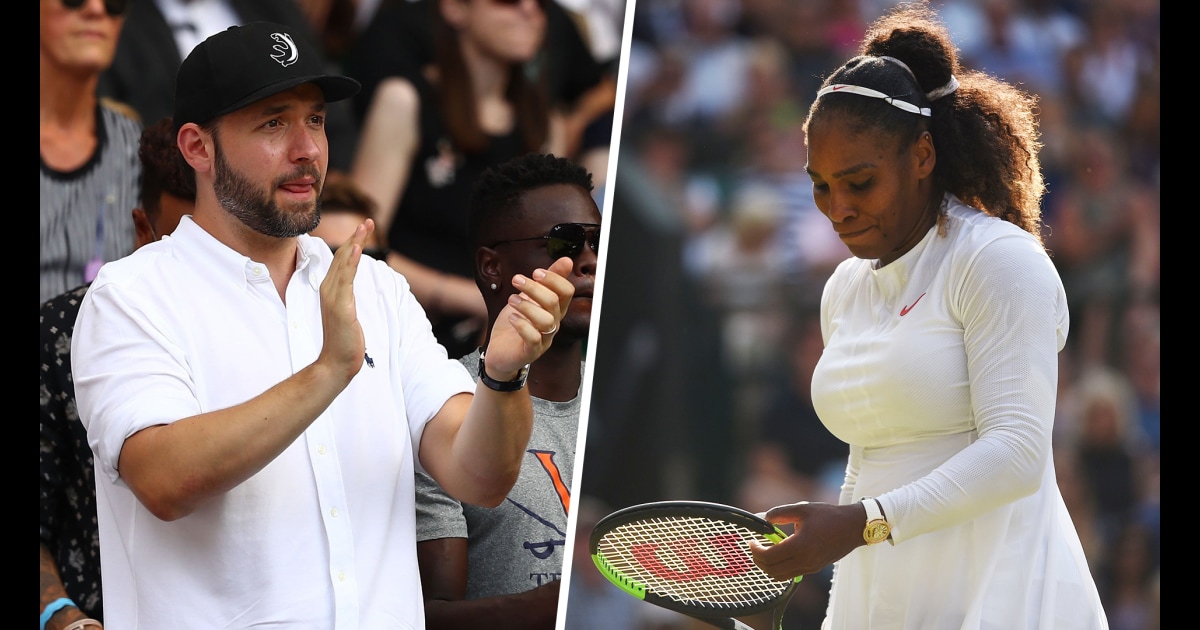 Serena Williams' husband pens emotional note following Wimbledon loss