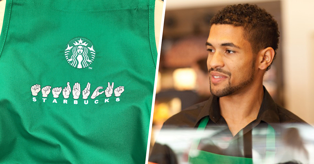 starbucks sign language shirt