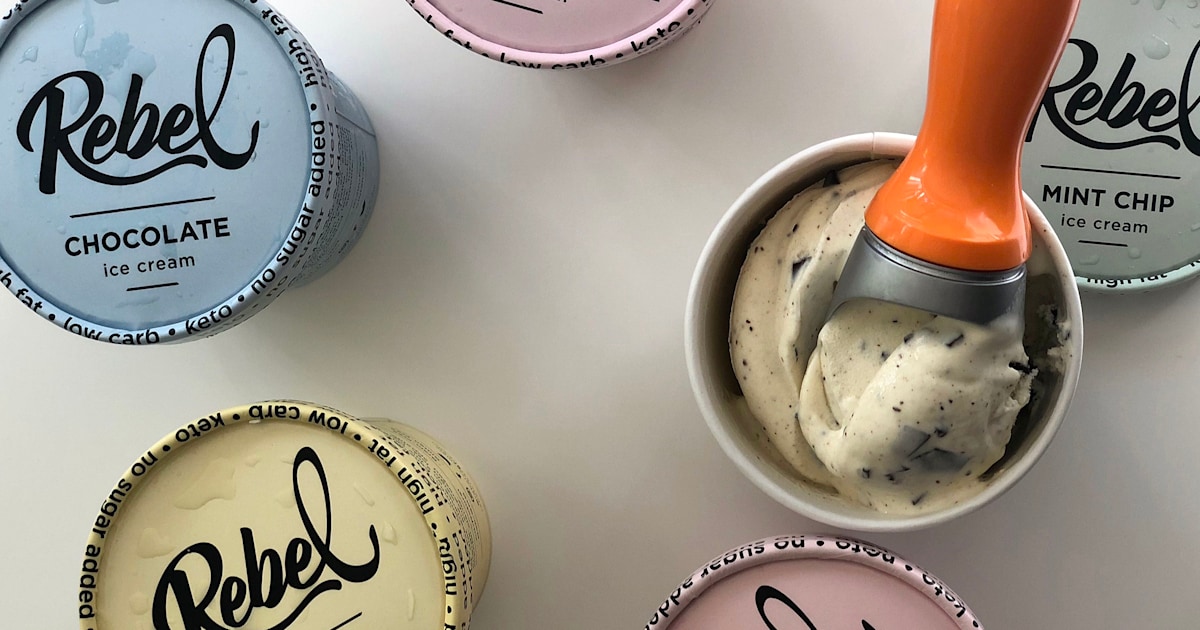 Ketogenic Diet Friendly Ice Cream From Rebel Creamery Hits Stores