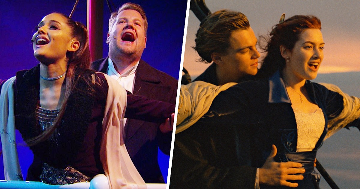 James corden hot sale titanic