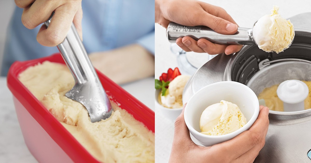 ScoopThat Ice Cream Scoop - A hand-heated ice cream scoop