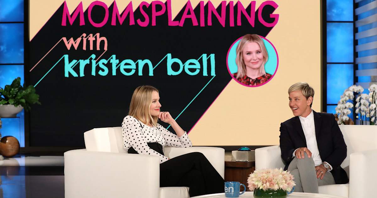 Kristen Bell's 'Momsplaining' series shares parenting tips