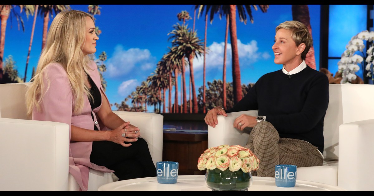 Ellen Degeneres Guesses Whether Carrie Underwood Will Have A Boy Or Girl 8202
