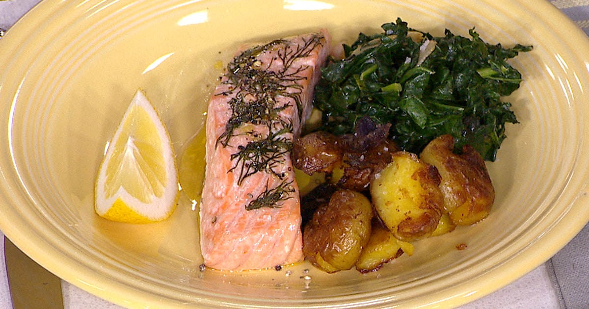 Baked Salmon with Dill recipe