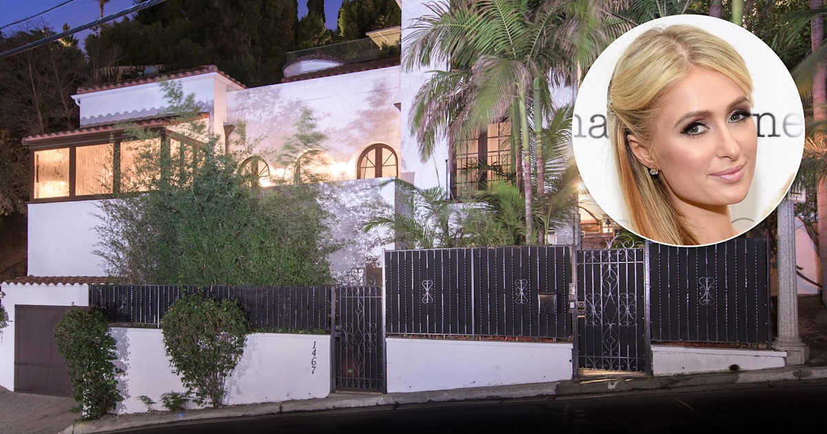 That’s hot! Paris Hilton’s former mansion is for sale