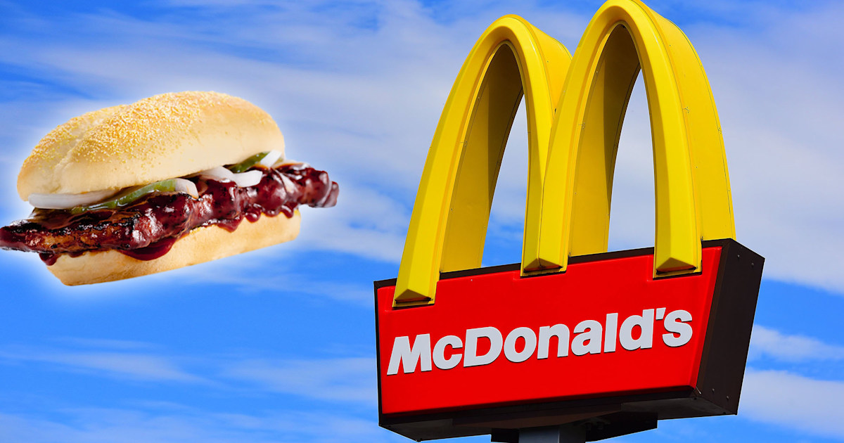 McDonald's McRib sandwich is returning to restaurant locations