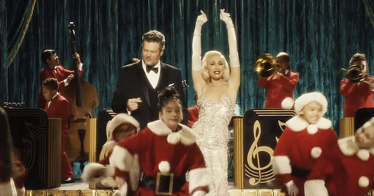 Gwen Stefani and Blake Shelton release music video for Christmas duet