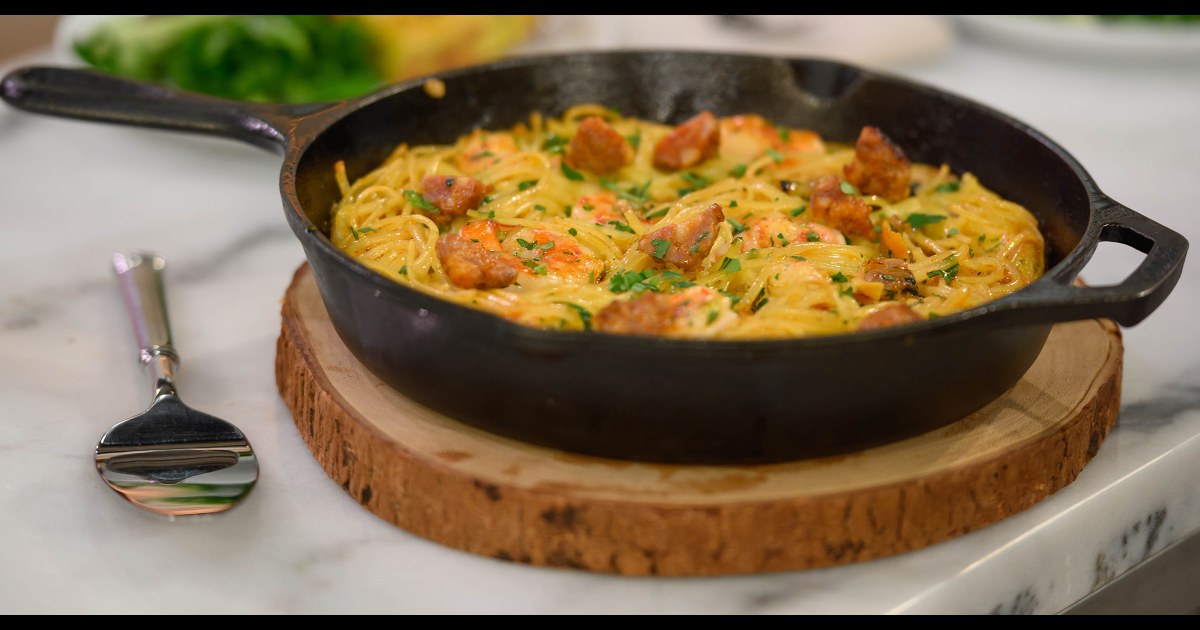 Scott Conant S Pasta Frittata Recipe Healthier recipes, from the food and nutrition experts at eatingwell. scott conant s pasta frittata recipe