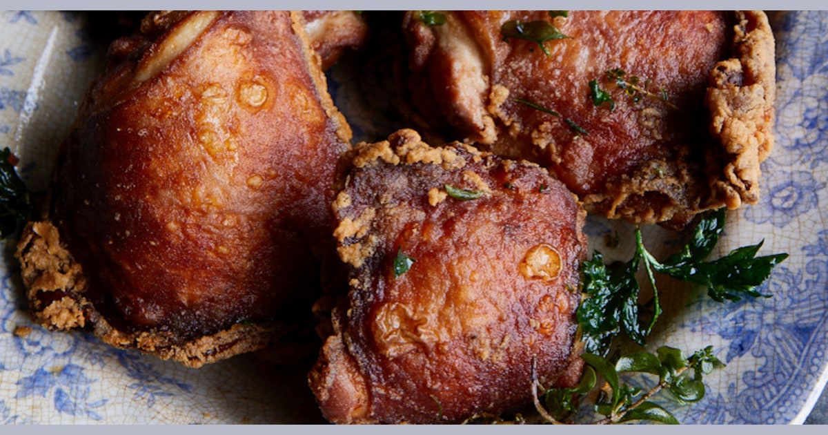 Turned Wine Fried Chicken Recipe