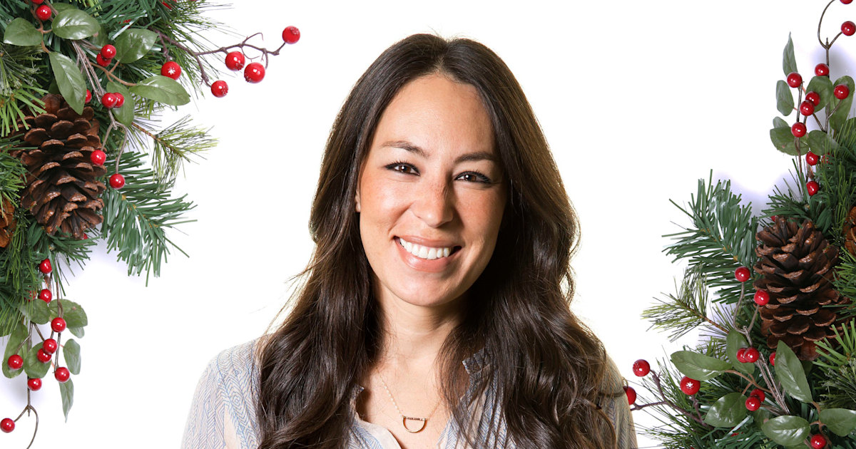 Joanna Gaines put her second Christmas tree in an unusual place