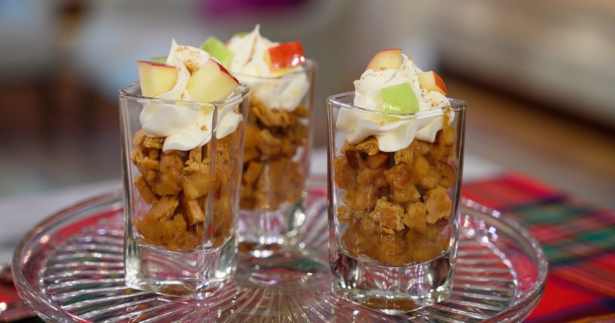 Joy Bauer's Pumpkin Pie Shots Recipe