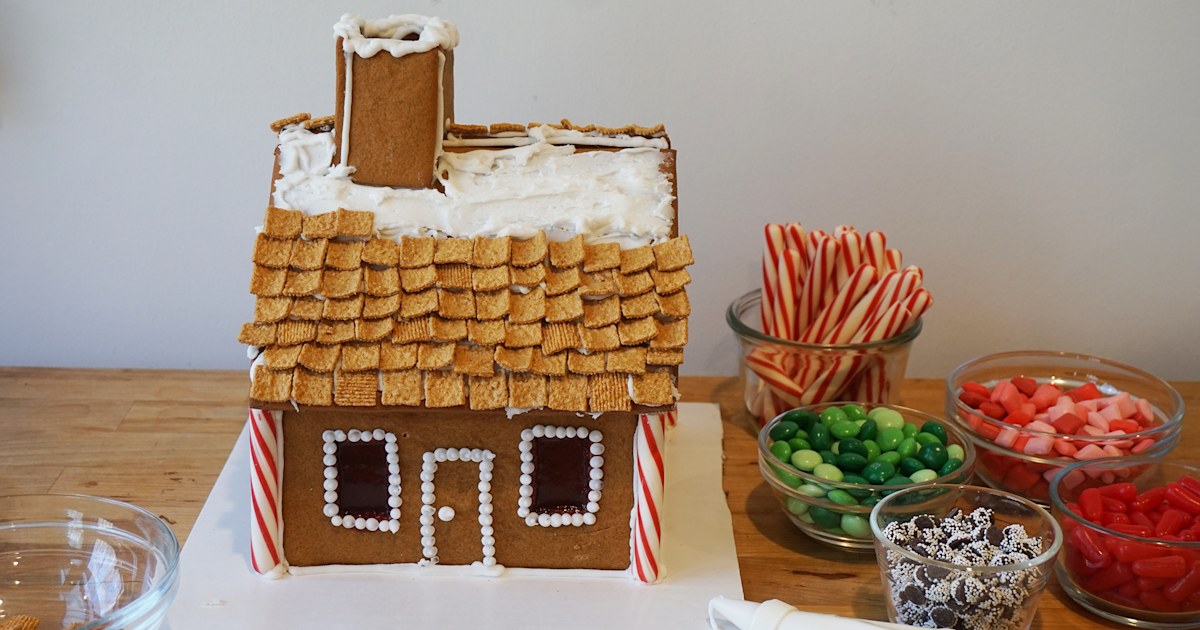 Ditch the kit: How to make a gingerbread house from scratch