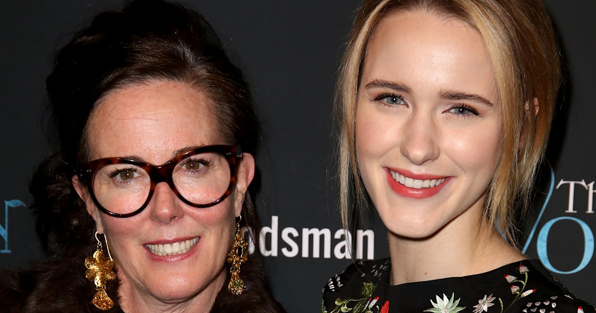 Rachel Brosnahan honors late aunt Kate Spade's 56th birthday
