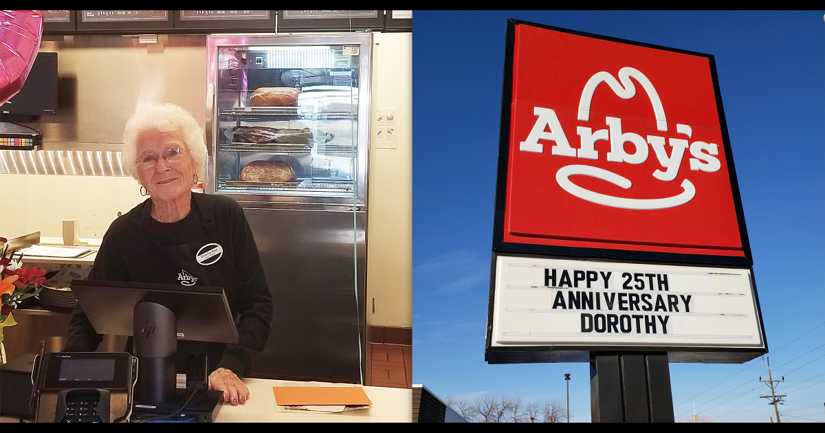 Arby's oldest employee celebrates 25 years with the chain