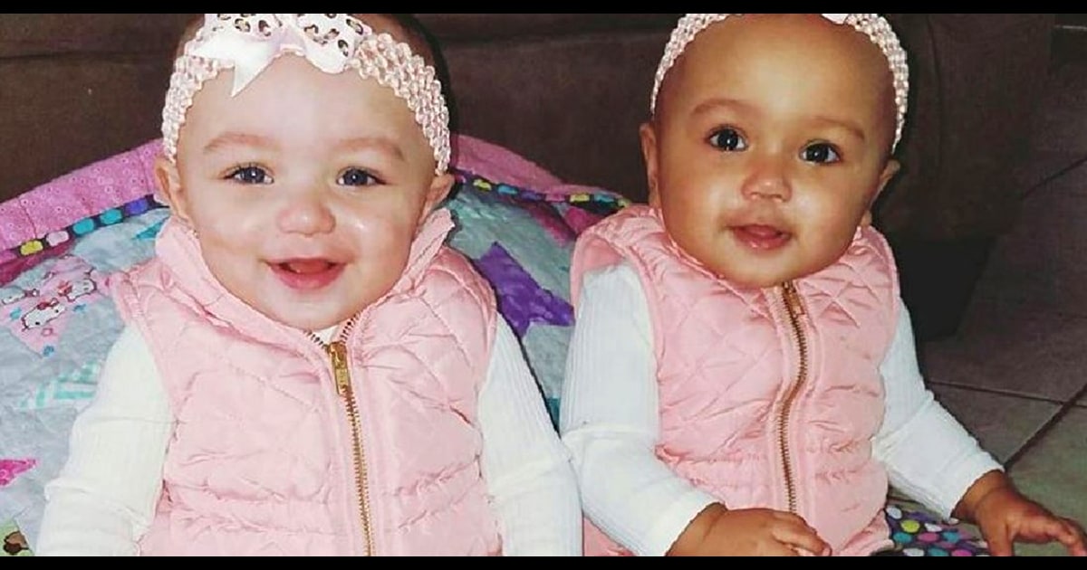 Rare Biracial Twins Surprise Black Dad White Mom