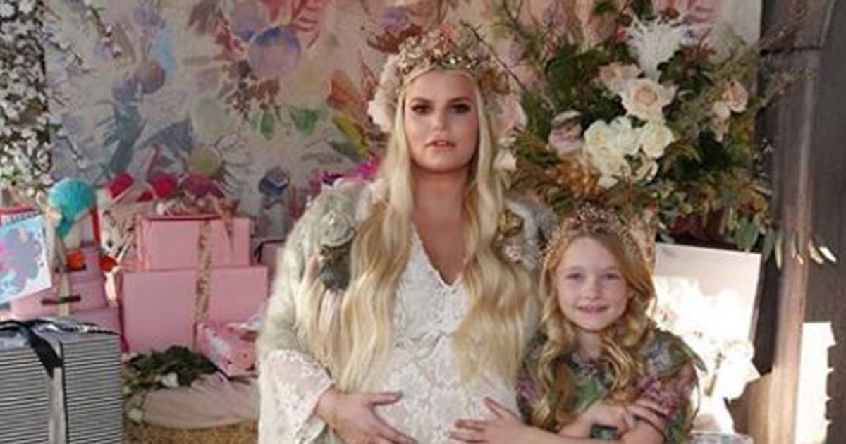 Jessica Simpson shares 'Birdie's Nest' baby shower pics and maybe the(02)