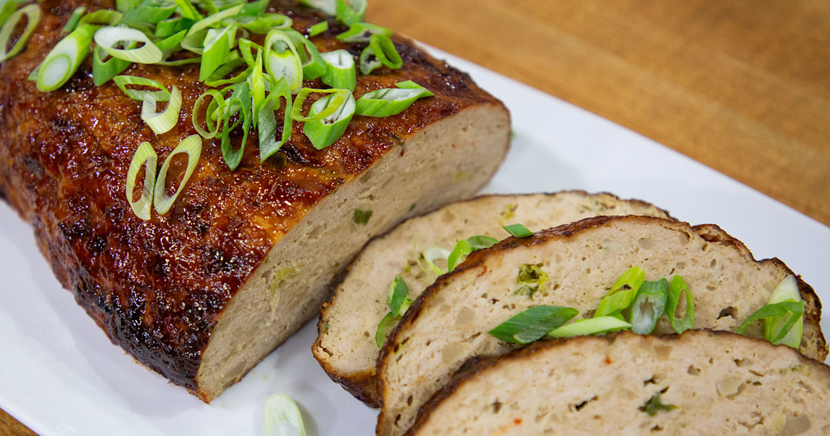 AsianSpiced Turkey Meatloaf Recipe